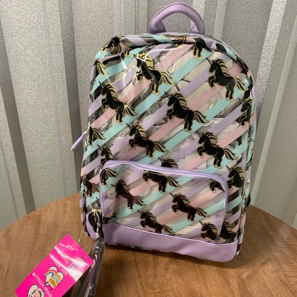 Betsey Johnson | Bags | Nwt Betsey Johnson Clear Backpack  display picture 3